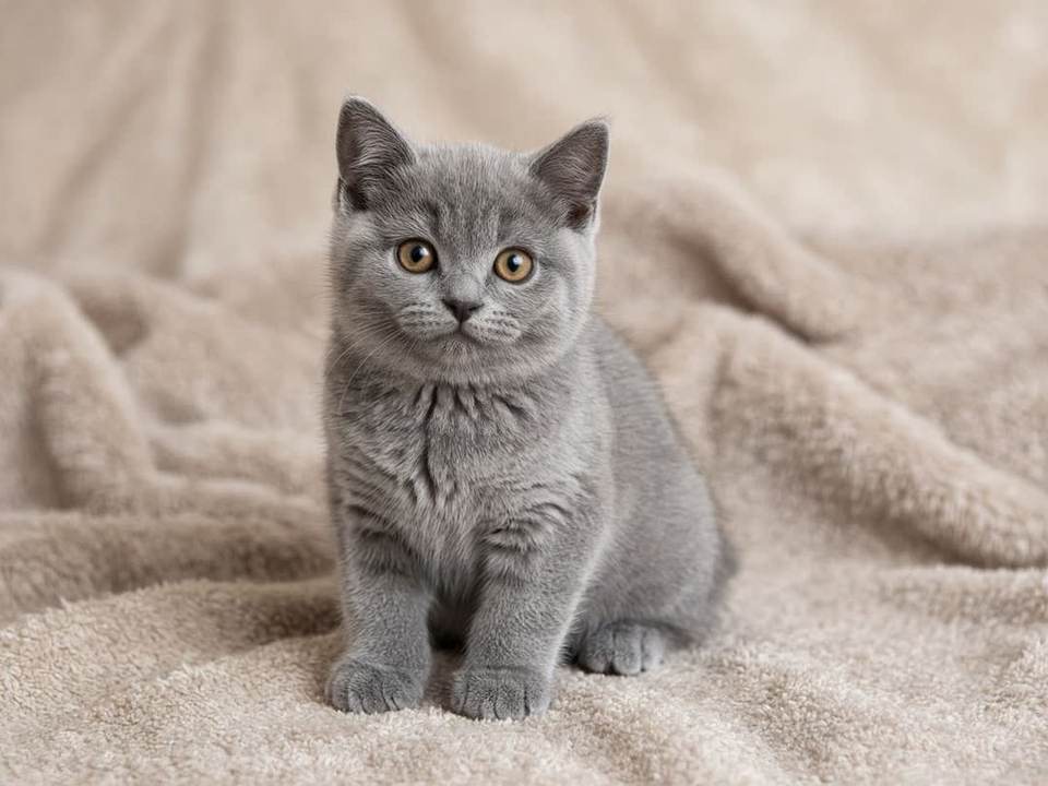 Котёнок британский, мальчик, 2 месяца
