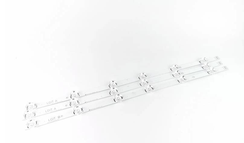 Светодиодная подсветка для телевизоров LG 32" 32LB561V/32LB650V/32LB552U/32LB561U (комплект 3 шт.) — фото 1