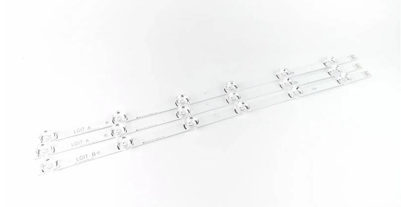 Светодиодная подсветка для телевизоров LG 32" 32LB561V/32LB650V/32LB552U/32LB561U (комплект 3 шт.) — фото 1
